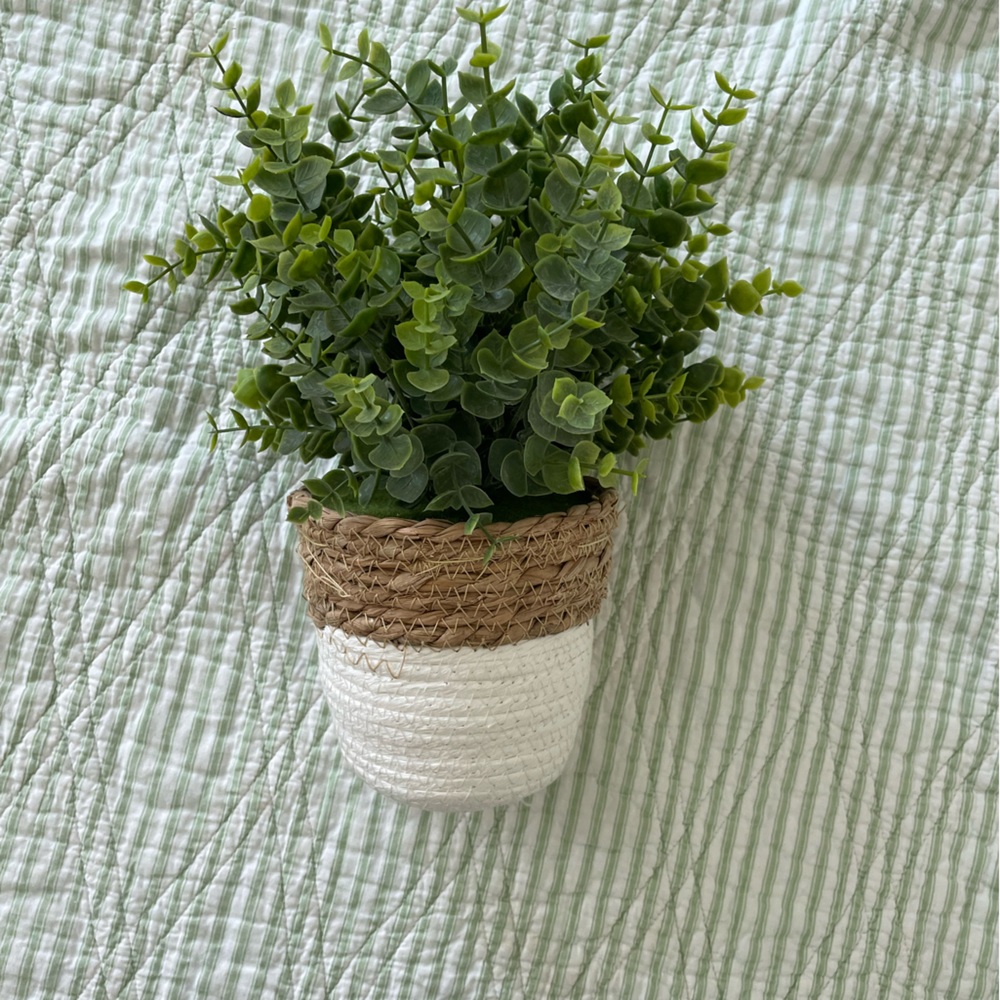 Fake potted plant